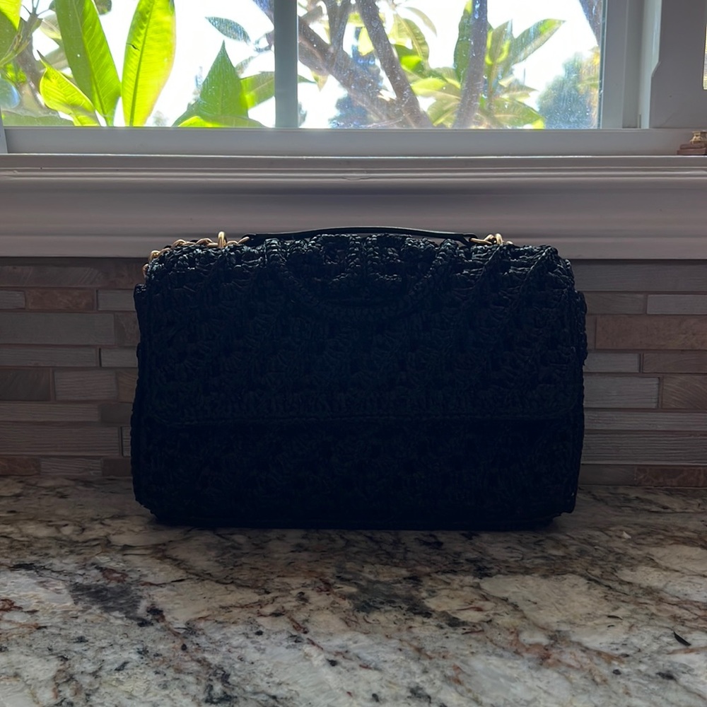 Tory Burch Fleming Raffia - Picture 2 of 8